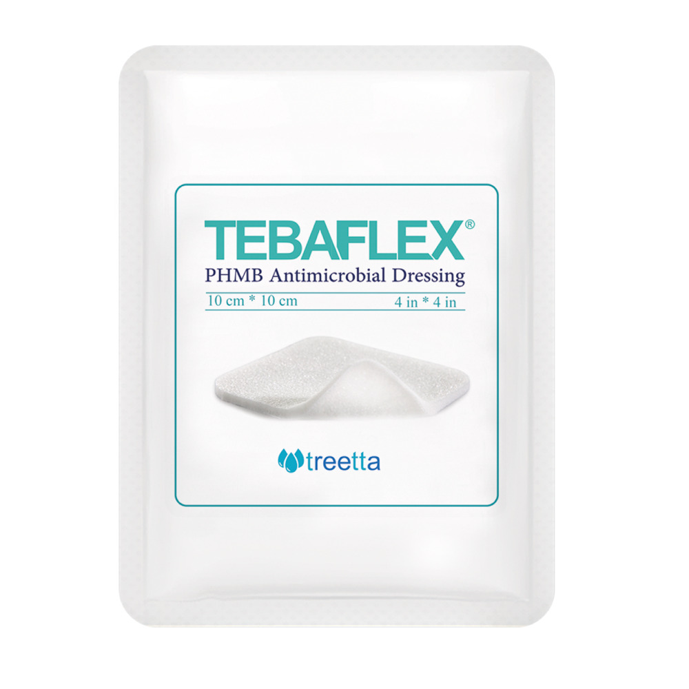 TEBAFLEX TEBAFLEX - ضمادة رغوية مضادة للميكروبات من PHMB - الصورة 1