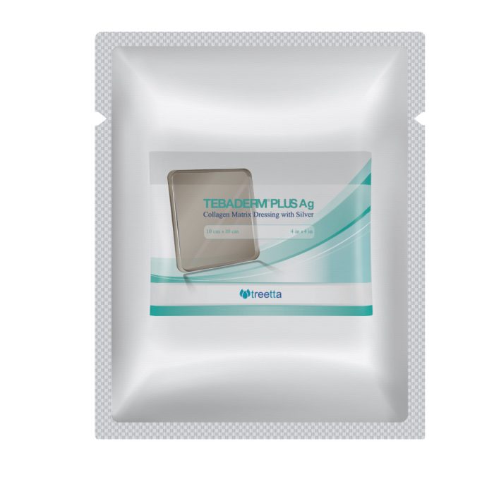 TEBADERM Plus Ag - Collagen Matrix Dressing With Ag - Image 3