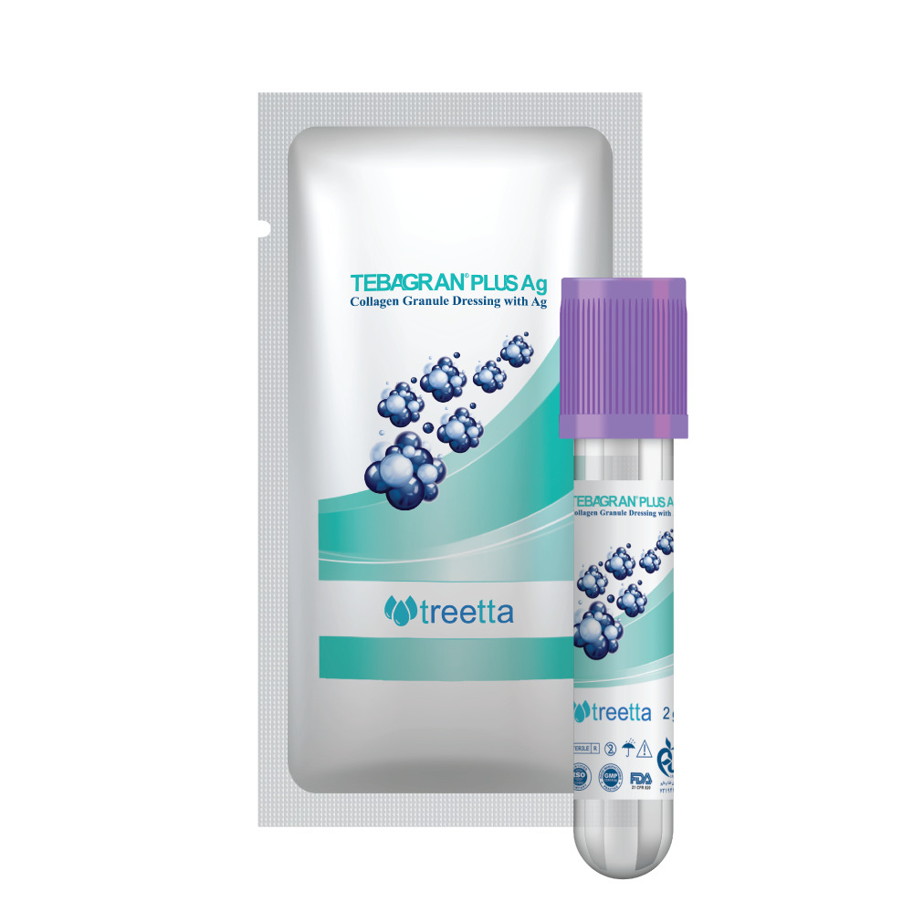 TEBAGRAN PLUS AG TEBAGRAN Plus Ag - Collagen Granule Dressing With Ag - Image 1